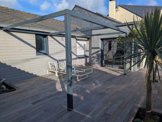 golfe metal pergolas sur mesure amenagement exterieur